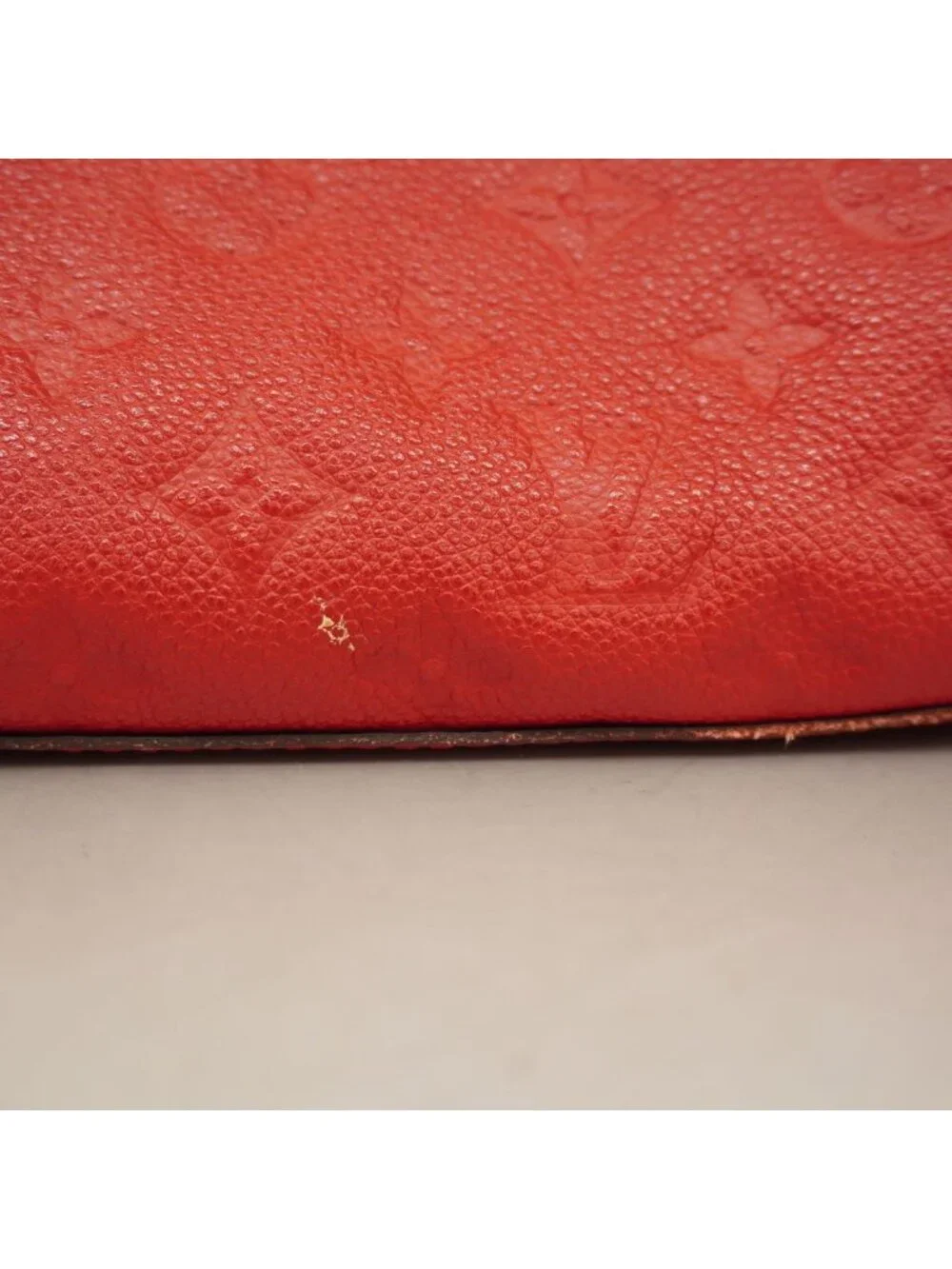 Louis Vuitton Handbag Monogram Empreinte Montaigne MM Cerise 2-Way Bag